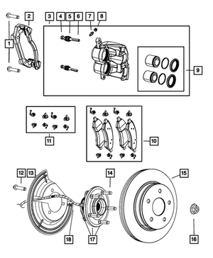Hex Flange Head Bolt | Mopar | Part Number (5143356AC)