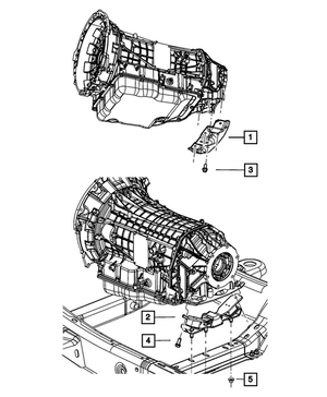 Hex Flange Head Bolt- Mounting | Mopar | Part Number (6512780AA)