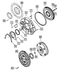 Hex Head Bolt- Automatic Transmission | Mopar | Part Number (4429522)TransmissionsMy Mopar Garage