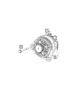 Hex Head Screw And Washer | Mopar | Part Number (6512511AA)