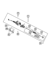 Hex Lock Nut And Washer | Mopar | Part Number (6506557AA)Motor Vehicle Engine PartsMy Mopar Garage