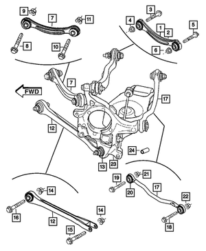 Hex Head Bolt And Washer | Mopar | Part Number (6507097AA)