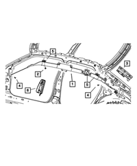 Hex Head Screw And Washer | Mopar | Part Number (6508182AA)