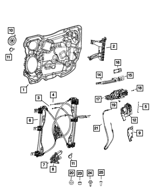 Nut- Right | Mopar | Part Number (6104994AA)Motor Vehicle Engine PartsMy Mopar Garage