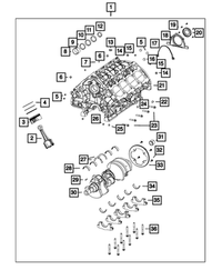 Oil Indicator Tube Plug | Mopar | Part Number (6036458AA)Oil Drain PlugsMy Mopar Garage