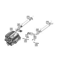 Oxygen Sensor | Mopar | Part Number (68090640AB)