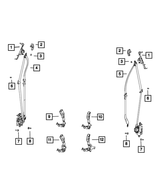 Pan Head Screw | Mopar | Part Number (6036773AA)Motor Vehicle Frame & Body PartsMy Mopar Garage