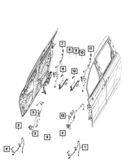 Snap In Nut | Mopar | Part Number (6509432AA)Motor Vehicle Engine PartsMy Mopar Garage