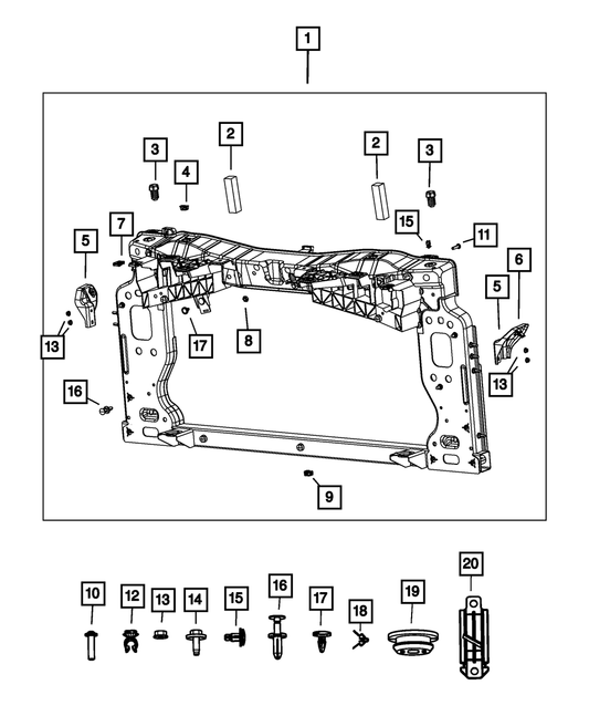 Specialty Nut | Mopar | Part Number (68378487AA)Motor Vehicle Engine PartsMy Mopar Garage