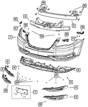Spring Clip | Mopar | Part Number (68078584AB)