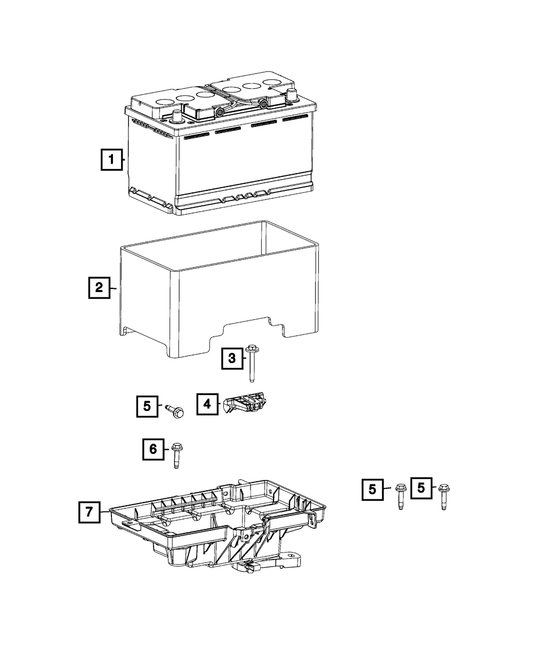 Storage Battery | Mopar | Part Number (BBH7A001AA)BatteriesMy Mopar Garage