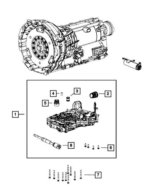 Torx Head Screw - Mopar (6510066AA)Motor Vehicle Engine PartsMy Mopar Garage