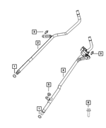 Coolant Outlet Tube - Mopar (53034238AB)