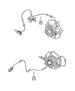 Mopar Anti‑Lock Brake (ABS) Sensor – Right Rear (04779642AD)