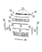 Hex Head Bolt And Coned Washer | Mopar | Part Number (6508913AA)
