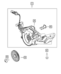 Engine Oil Pump Kit - Mopar (68252670AP)