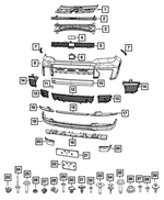 Fascia Applique - Mopar (6SD57TZZAA)