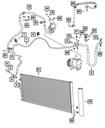 Slim Line Seal - Mopar (68127831AA)