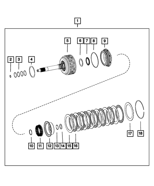 Bearing Races - Mopar (68253816AA)