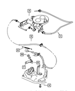 Throttle Valve Cable - Mopar (52107742AC)