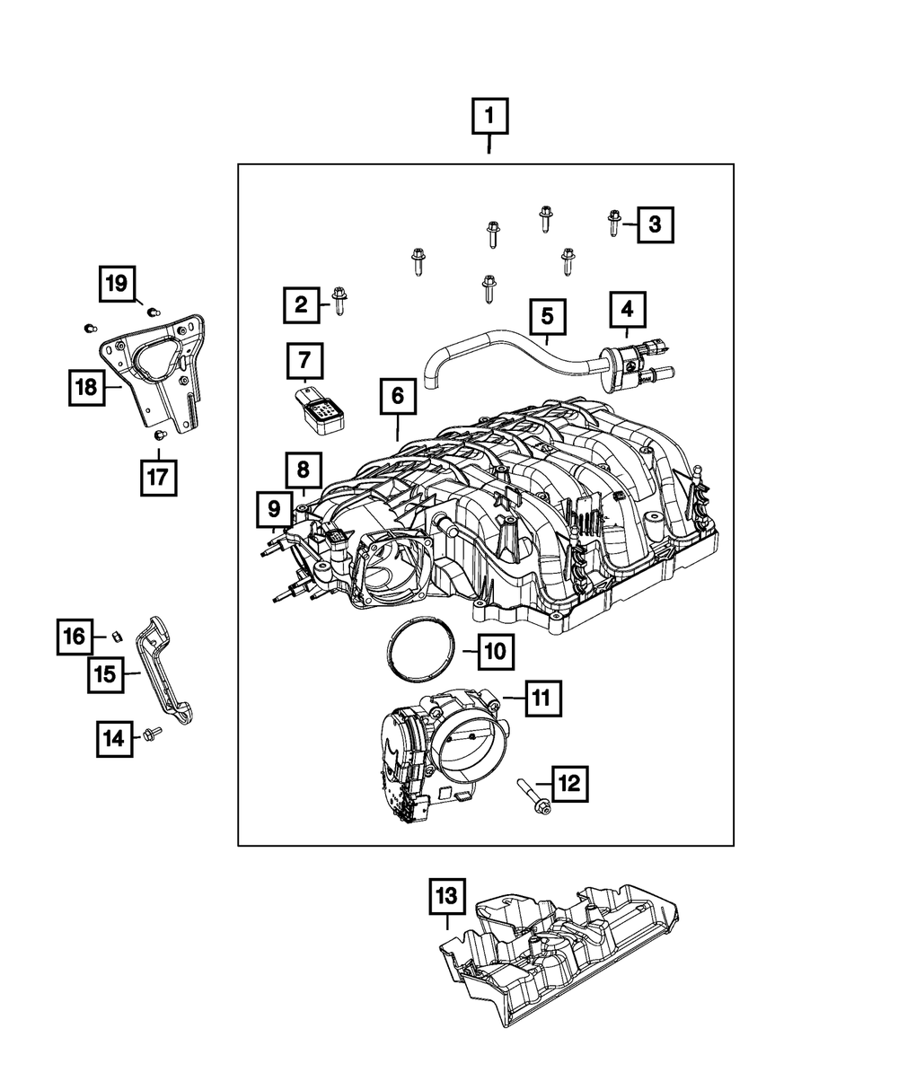 Purge Control Valve - Mopar (4627694AB)