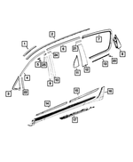 Mounting Bracket, Right - Mopar (55112812AD)