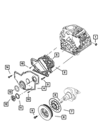 Crankshaft Oil Seal - Mopar (68426385AA)