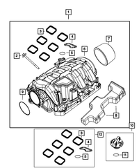PCV Seal | Mopar | Part Number (4627682AA)