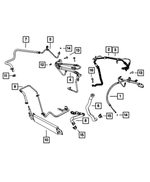 Power Steering Pressure Hose - Mopar (52124648AI)