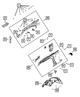 Upper Load Path Beam, Right - Mopar (68302688AL)