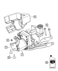 Power Steering Pump - Mopar (68059524AL)