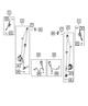 Front Seat Belt And Retractor, Right - Mopar (6WY47DX9AB)