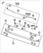 Steering Linkage Tube Assembly - Mopar (68369910AE)