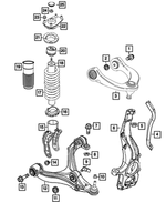 Locking Nut - Mopar (6512099AA)