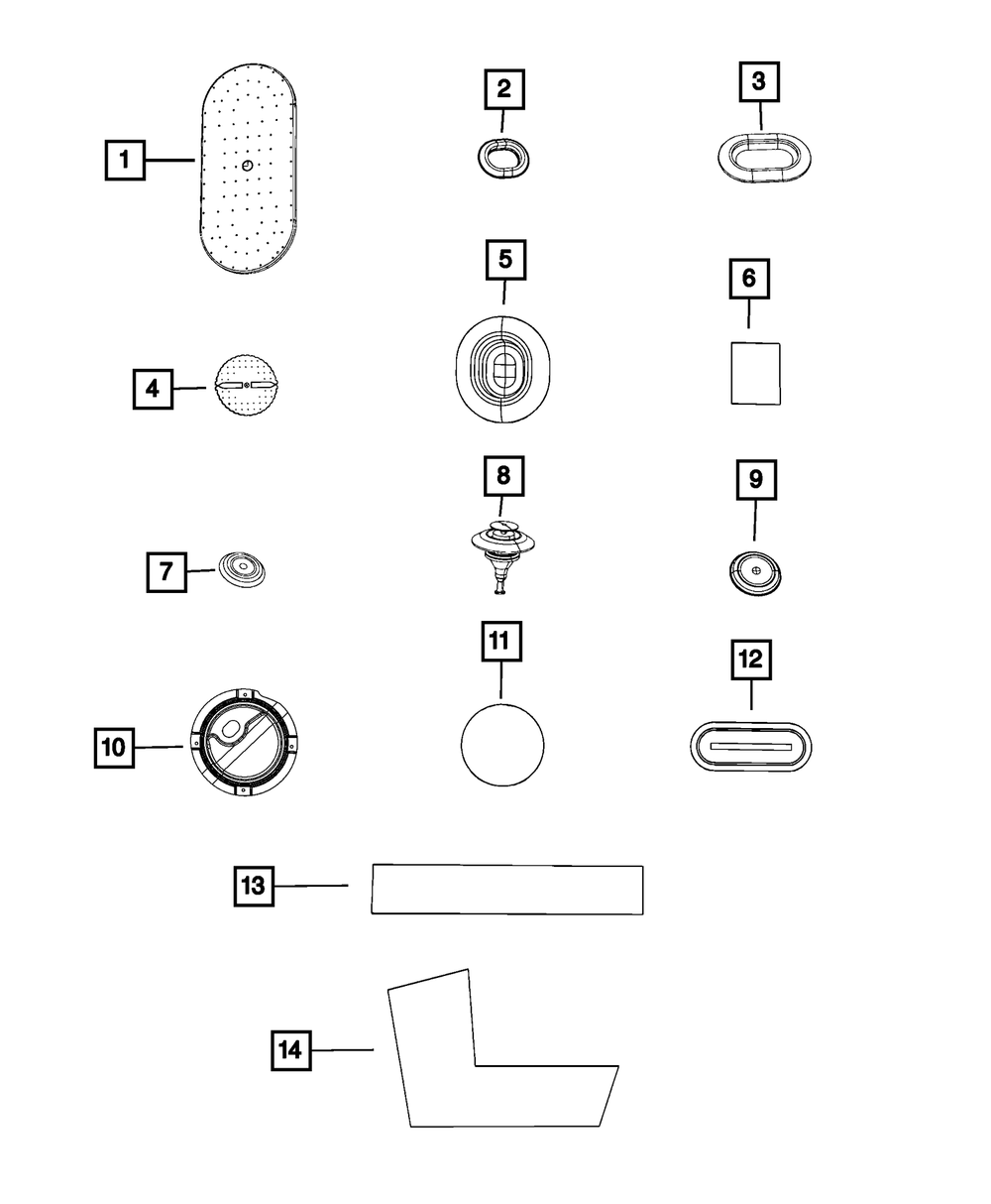 Sealing Tape | Mopar | Part Number (5160288AA)