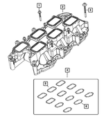 Intake Plenum Gasket - Mopar (5184562AC)