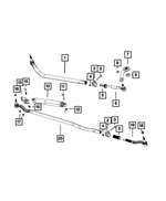 Steering Damper - Mopar (68624107AA)