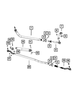 Steering Damper - Mopar (68624107AA)