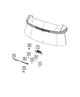 Rear Wiper Blade | Mopar | Part Number (68505554AA)