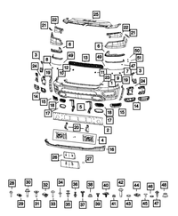 Front Air Dam - Mopar (68429261AA)