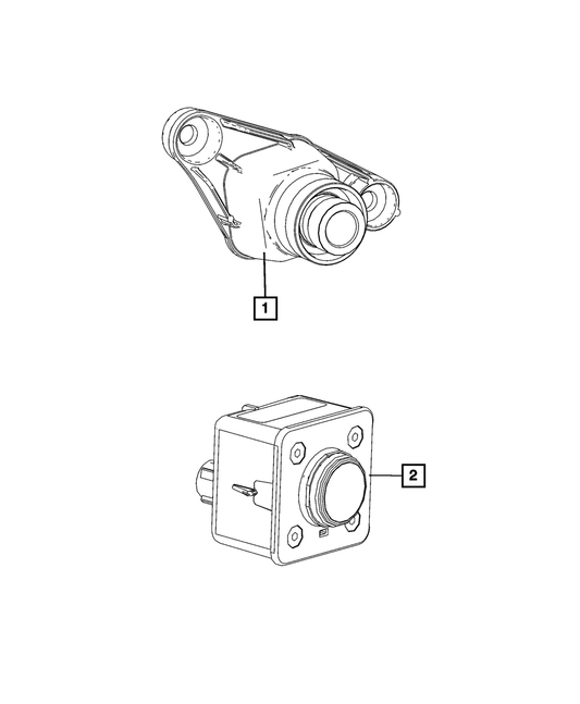 Rear View Camera - Mopar (68425497AD)