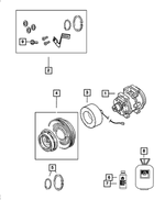 Air Conditioning Compressor - Mopar (68294506AC)