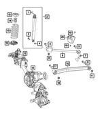 Hex Flange Head Bolt - Mopar (6512085AA)
