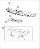 Radiator Lower Seal - Mopar (68276399AA)