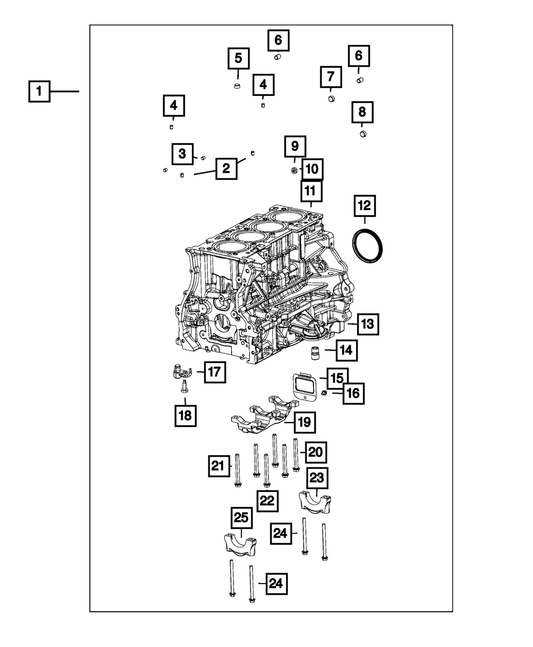 Plug - Mopar (68043497AA)